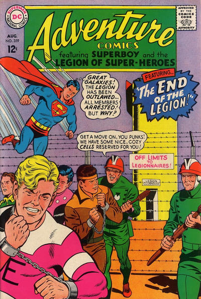 Adventure Comics #359 cover