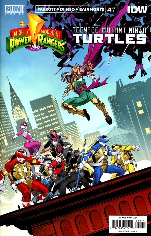 Mighty Morphin Power Rangers / Teenage Mutant Ninja Turtles #4