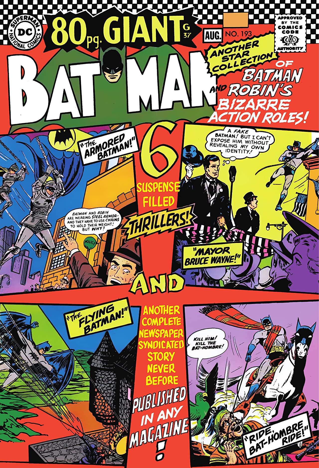 Batman #193 cover