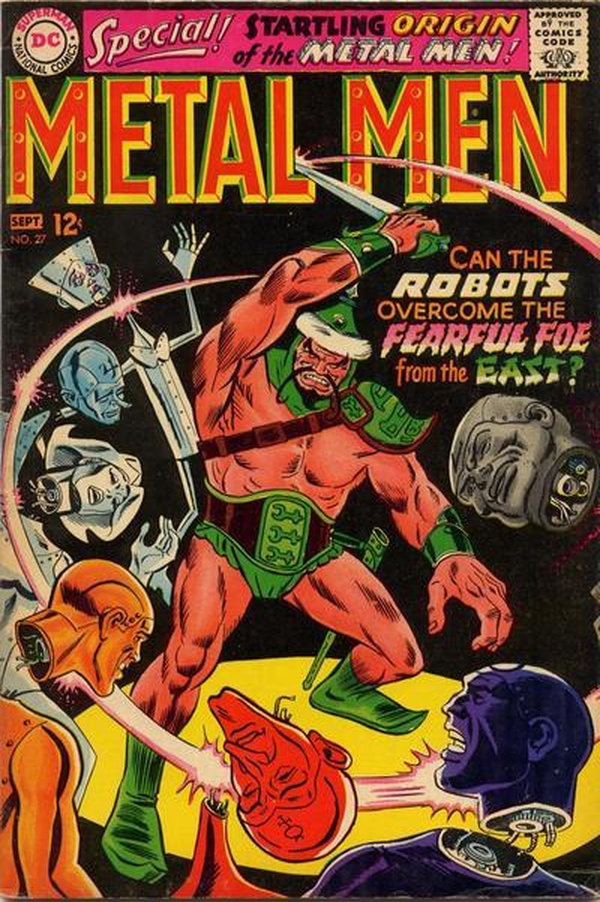 Metal Men #27 cover