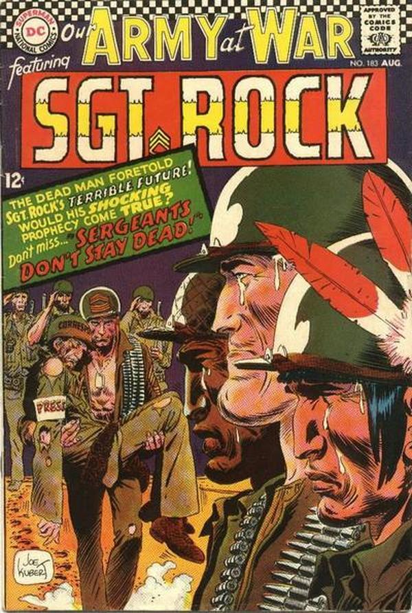 Our Army at War #183 cover