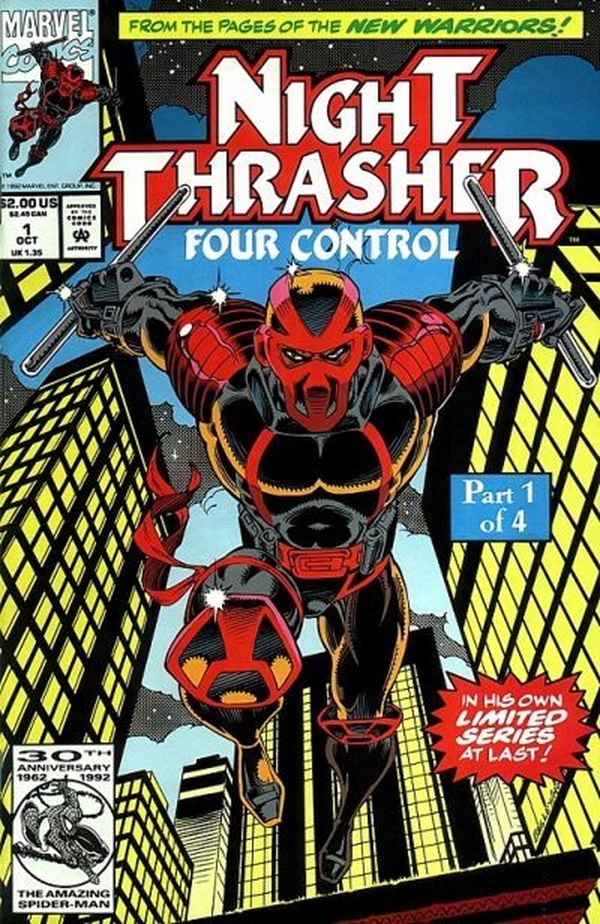 Night Thrasher: Four Control #1 cover