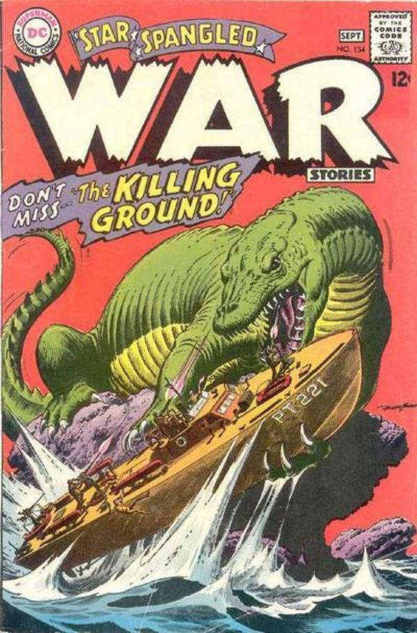 Star Spangled War Stories #134 cover