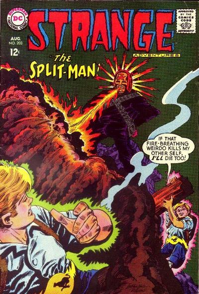 Strange Adventures #203 cover