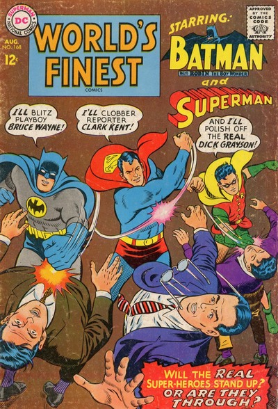 World's Finest Comics #168 cover