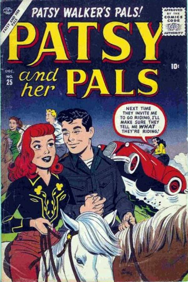 Patsy and Her Pals #25 cover