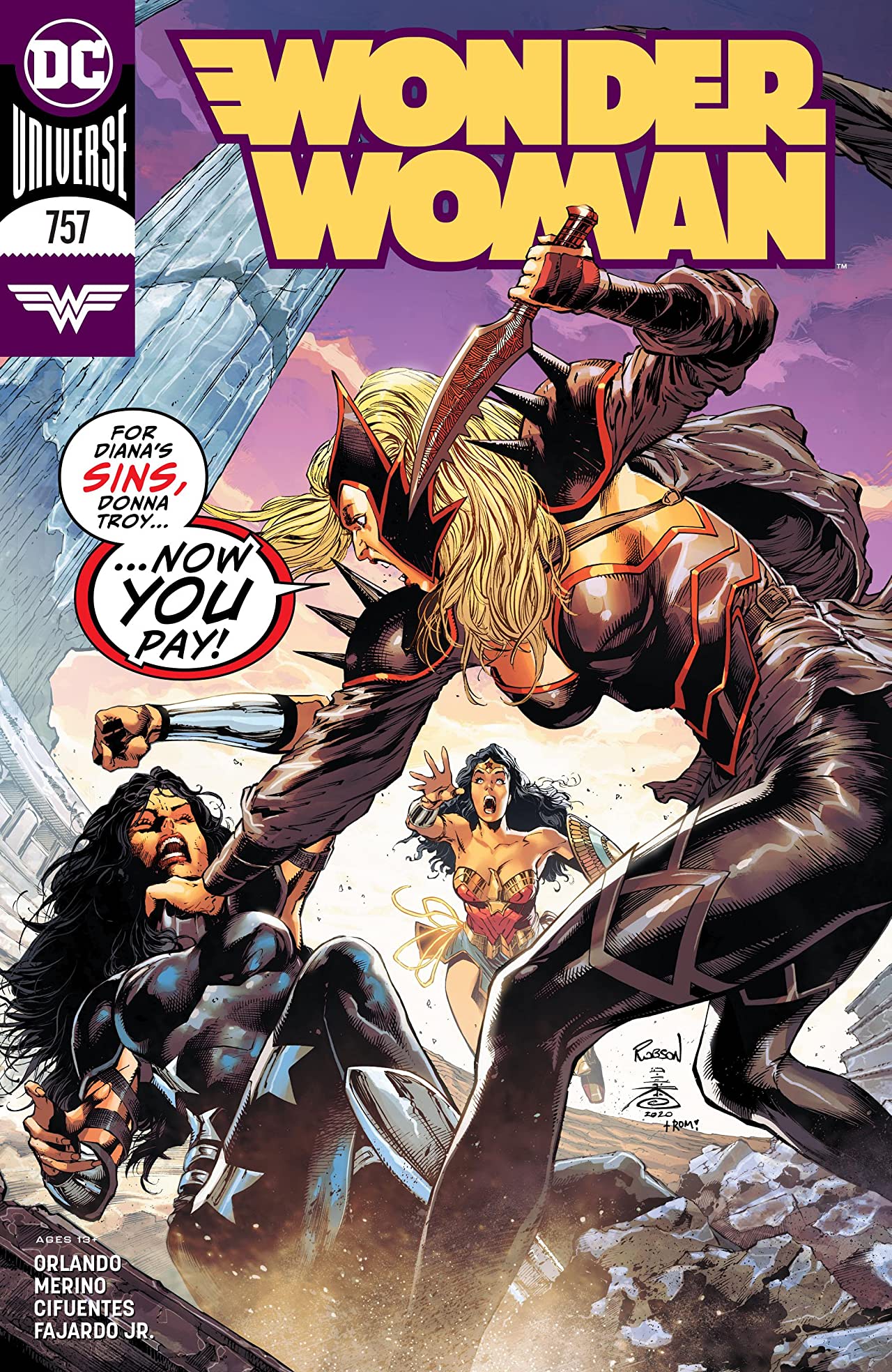 Wonder Woman #757 cover