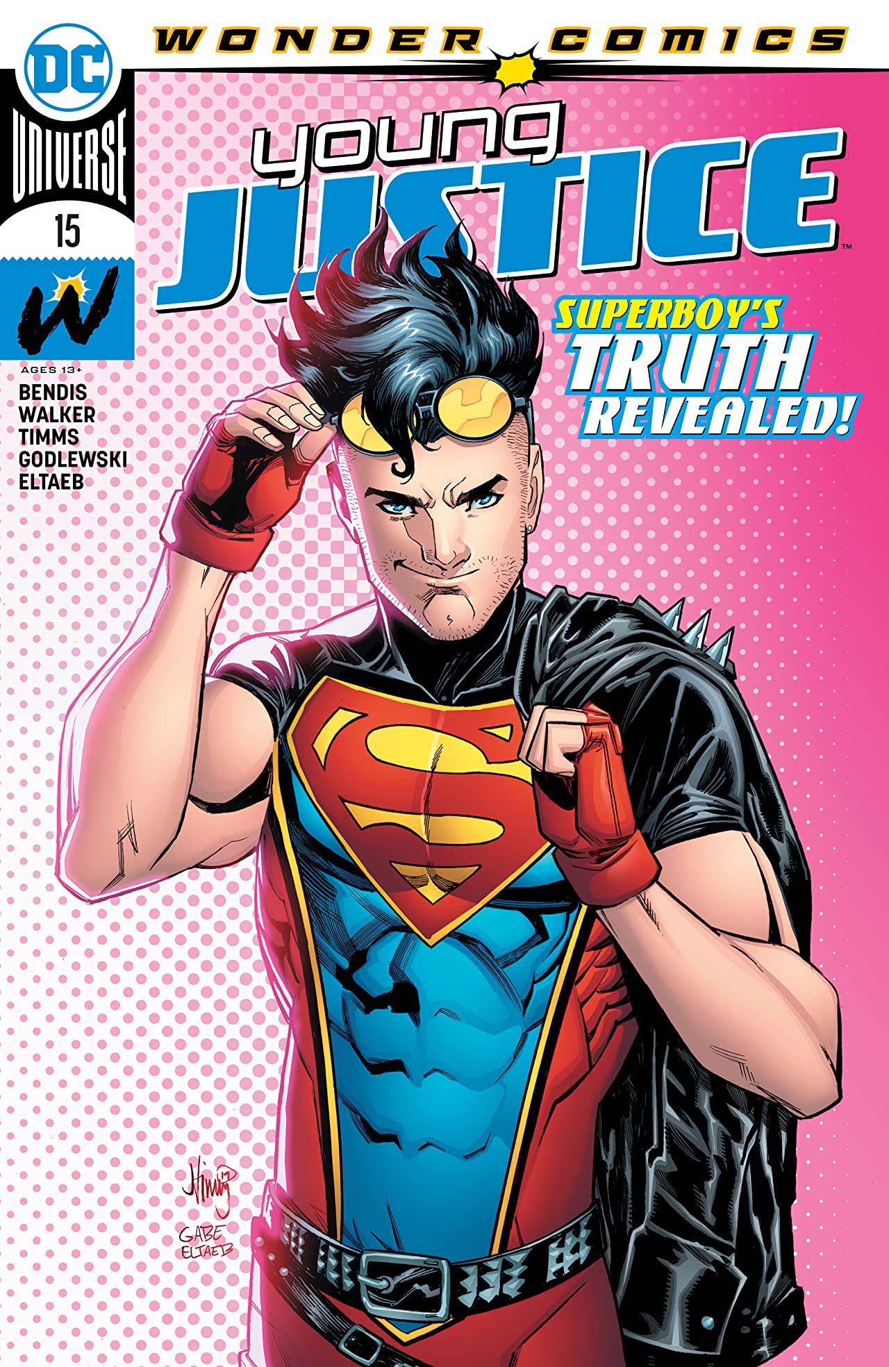 Young Justice #15 cover