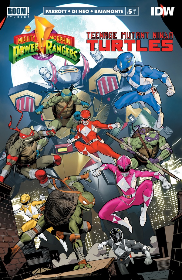 Mighty Morphin Power Rangers / Teenage Mutant Ninja Turtles #5