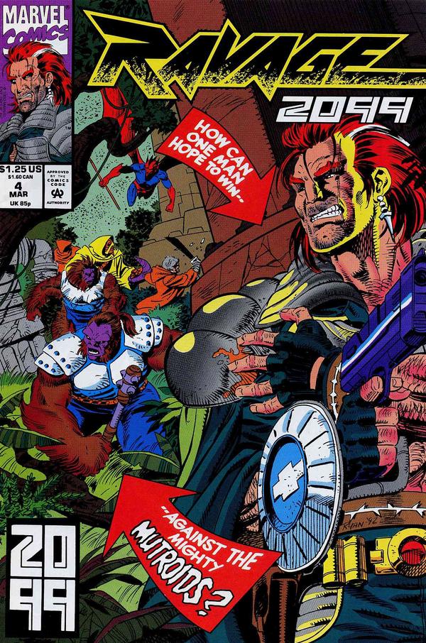 Ravage 2099 #4 cover