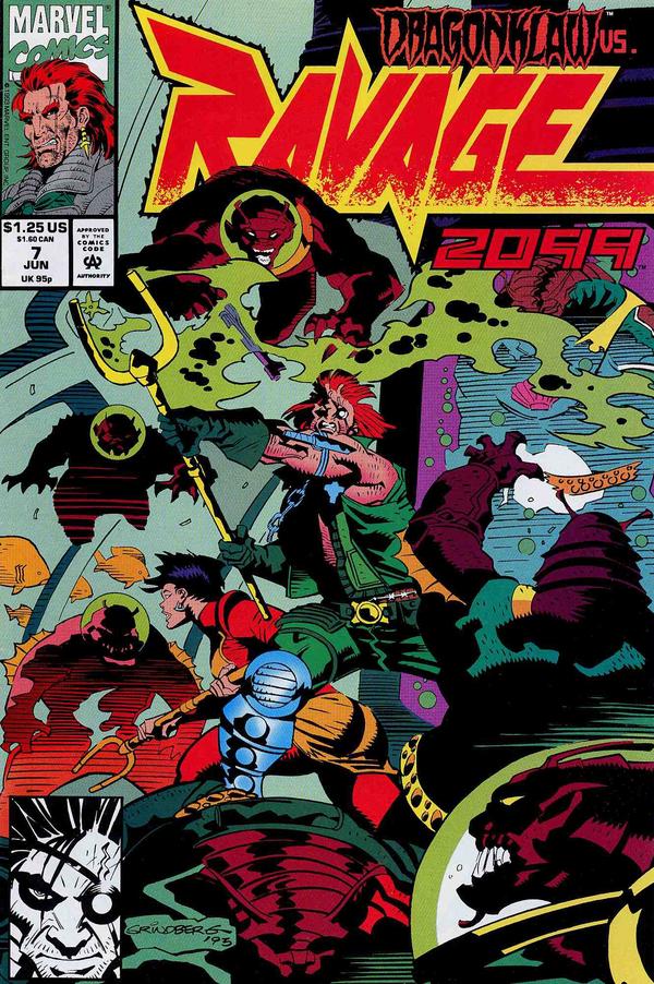 Ravage 2099 #7 cover