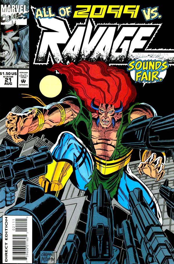Ravage 2099 #21 cover