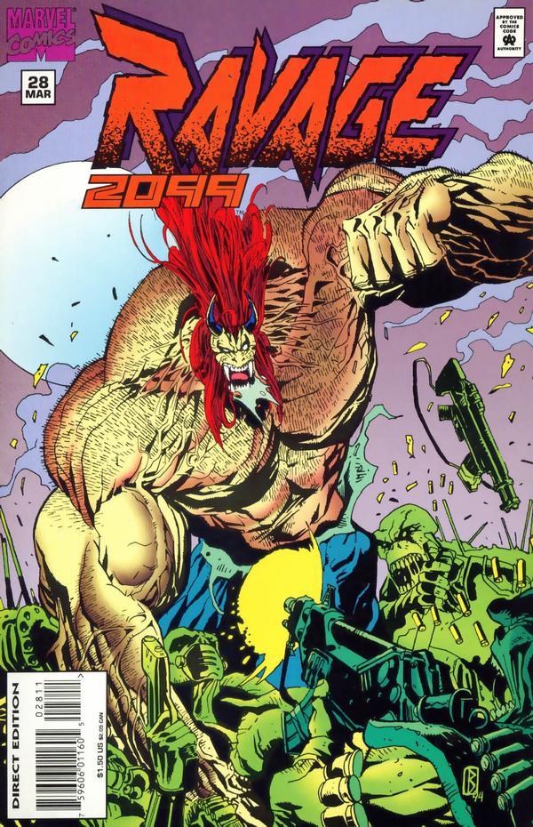 Ravage 2099 #28 cover