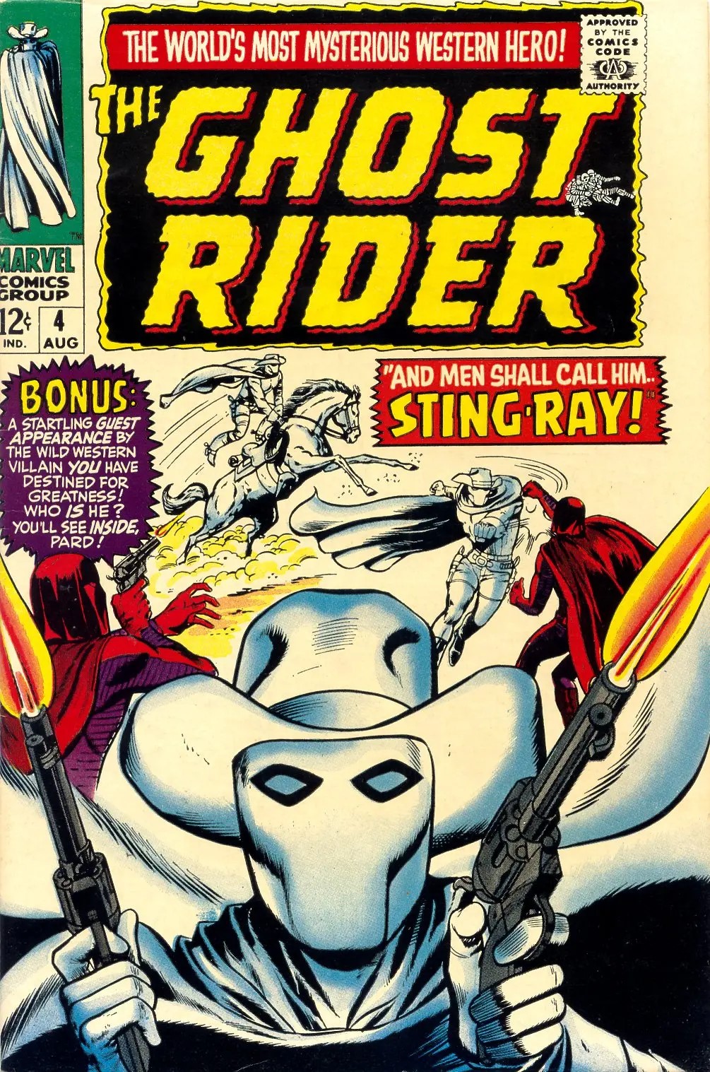 The Ghost Rider #4 cover