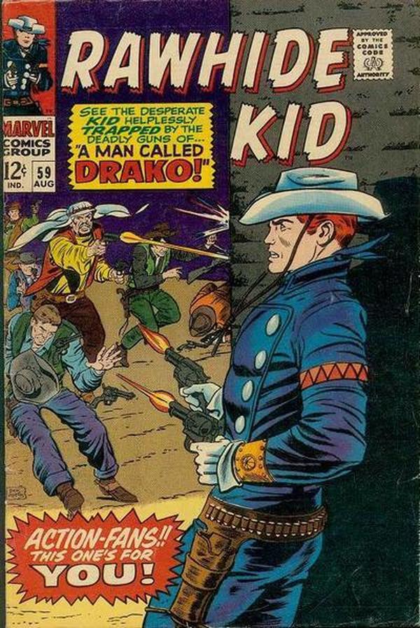 The Rawhide Kid #59 cover
