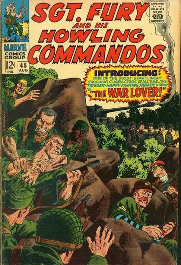 Sgt. Fury #45 cover