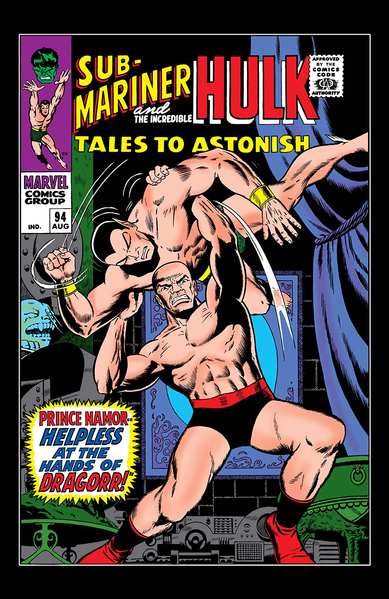 Tales to Astonish #94 cover