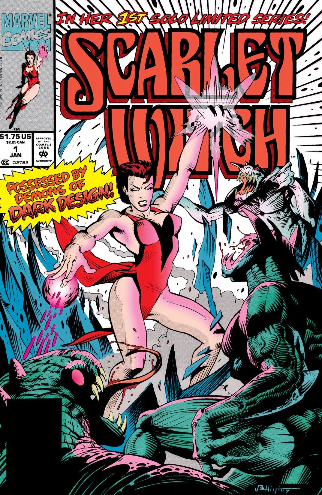 Scarlet Witch #1 cover
