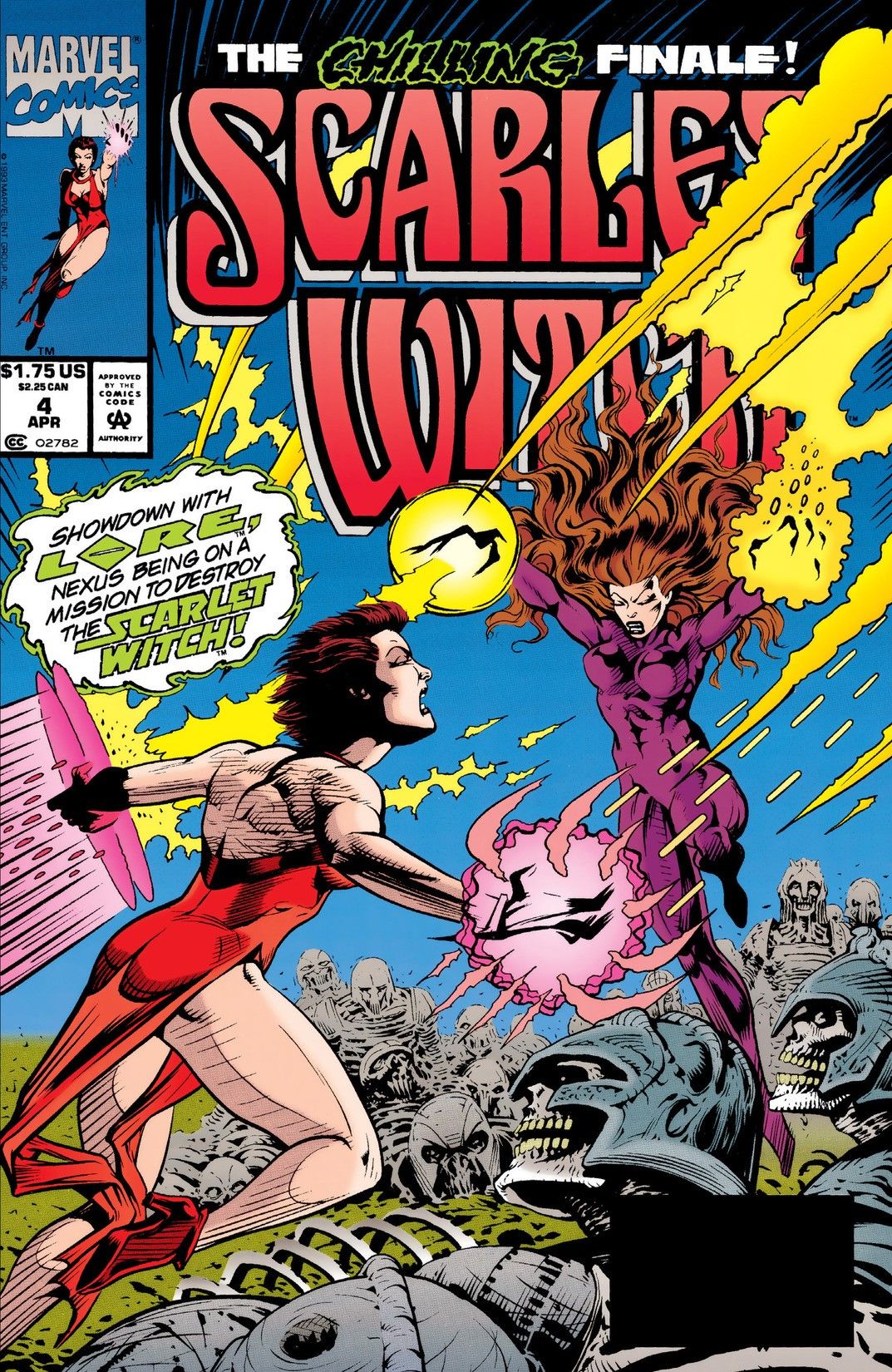 Scarlet Witch #4 cover