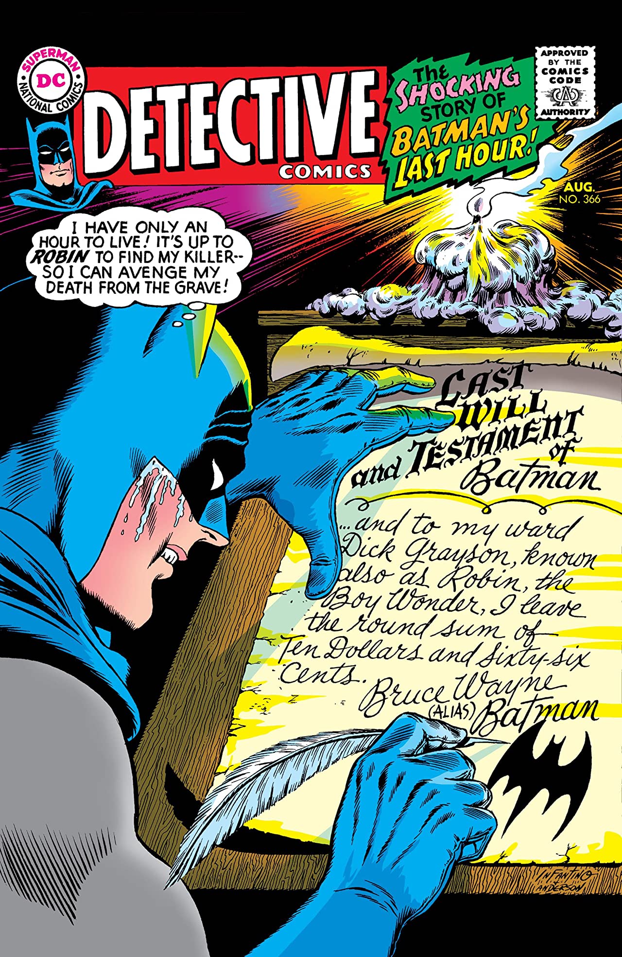 Detective Comics #366 cover