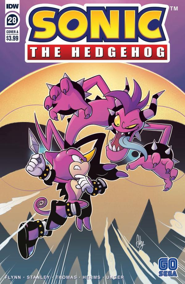 Sonic the Hedgehog #28 cover