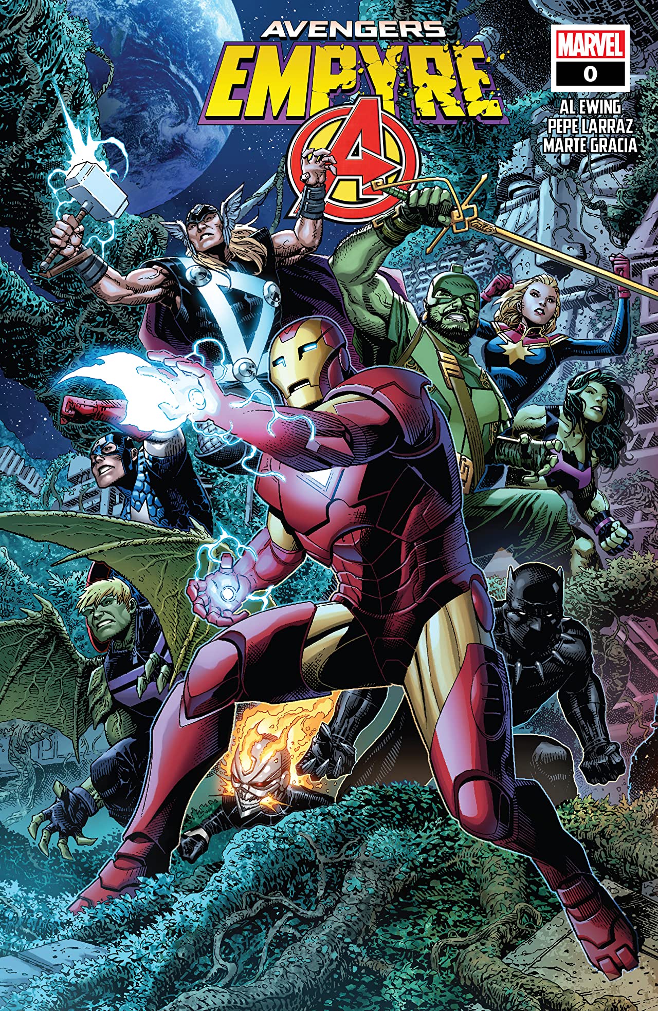 Empyre: Avengers #0 cover