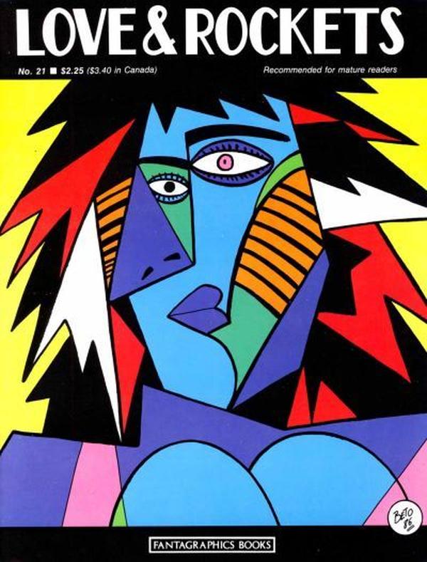 Love and Rockets #21 cover