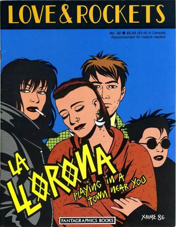 Love and Rockets #22 cover