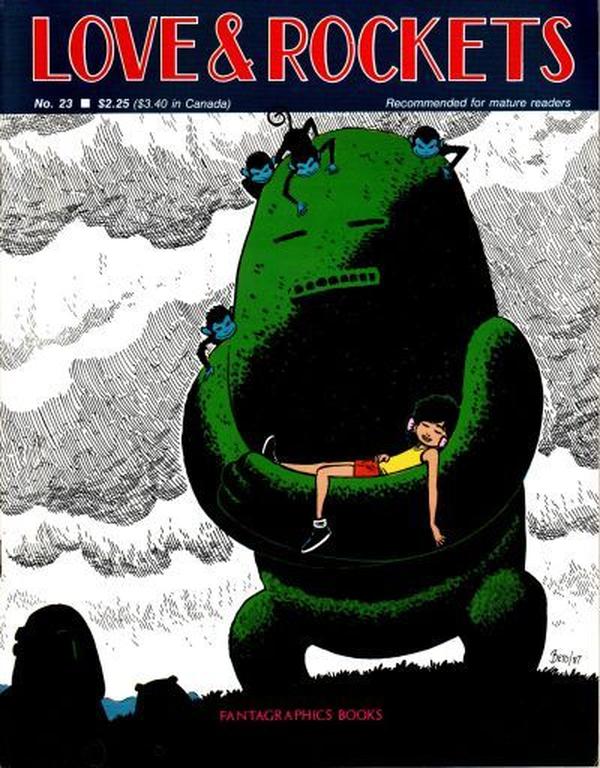 Love and Rockets #23 cover
