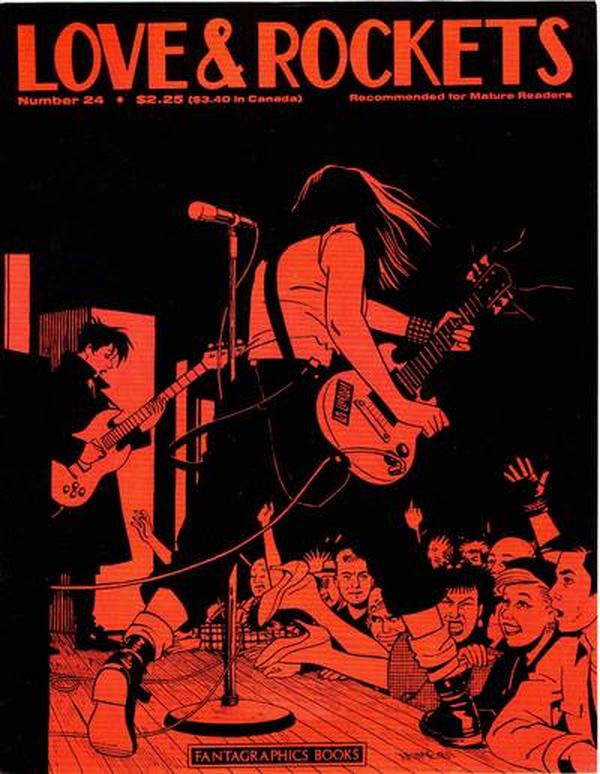 Love and Rockets #24 cover