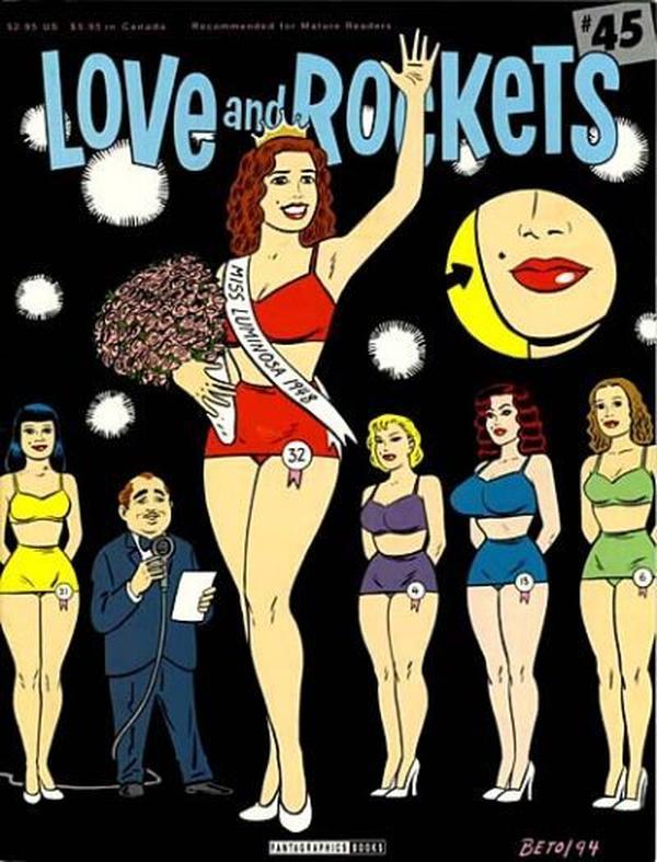 Love and Rockets #45 cover