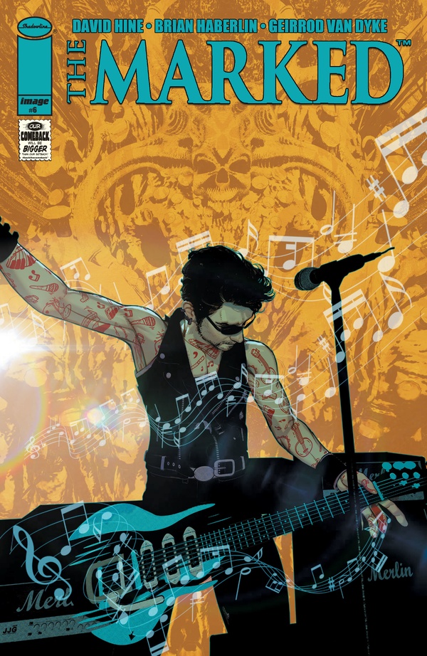 The Marked #6 cover