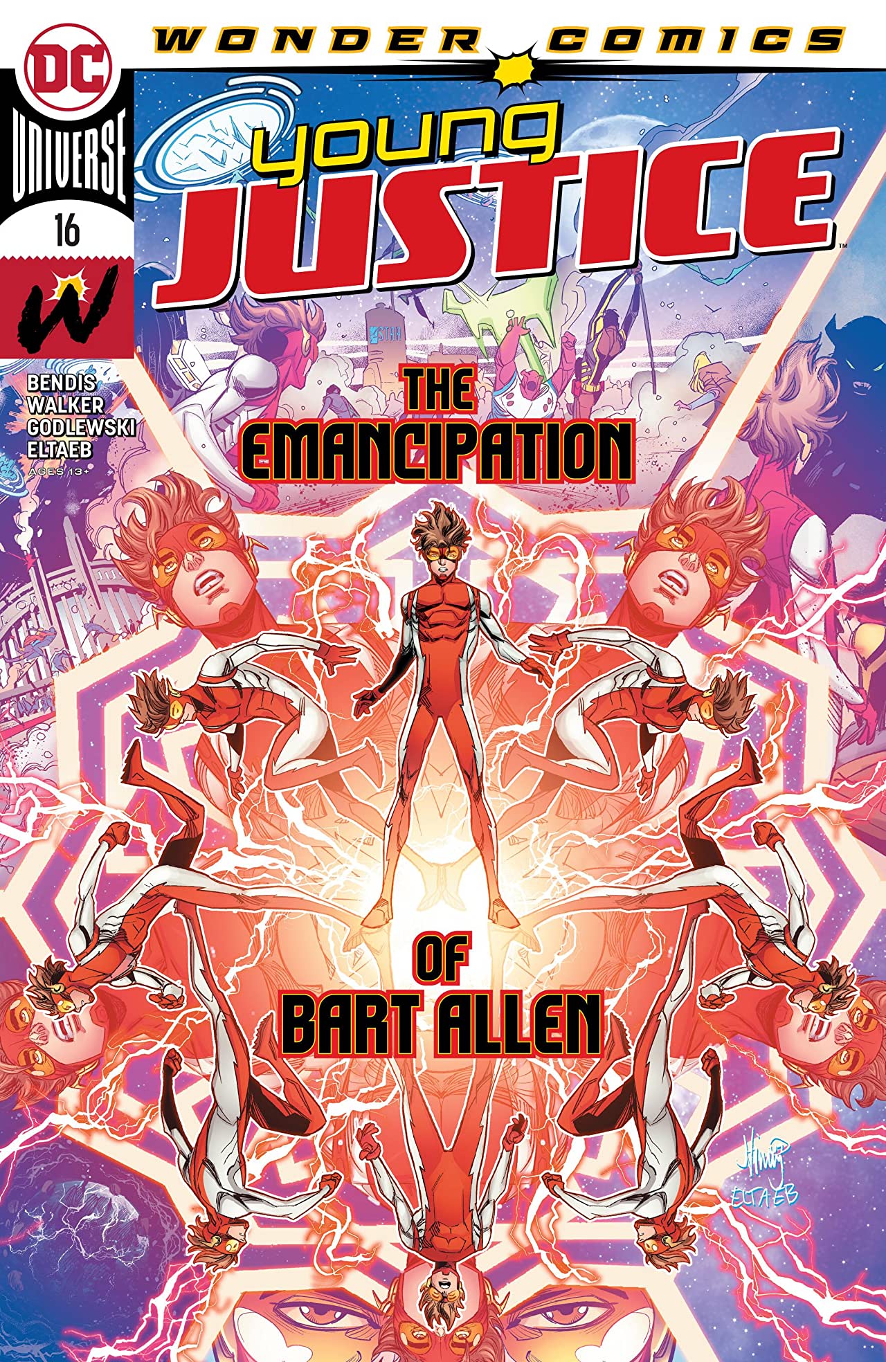 Young Justice #16 cover
