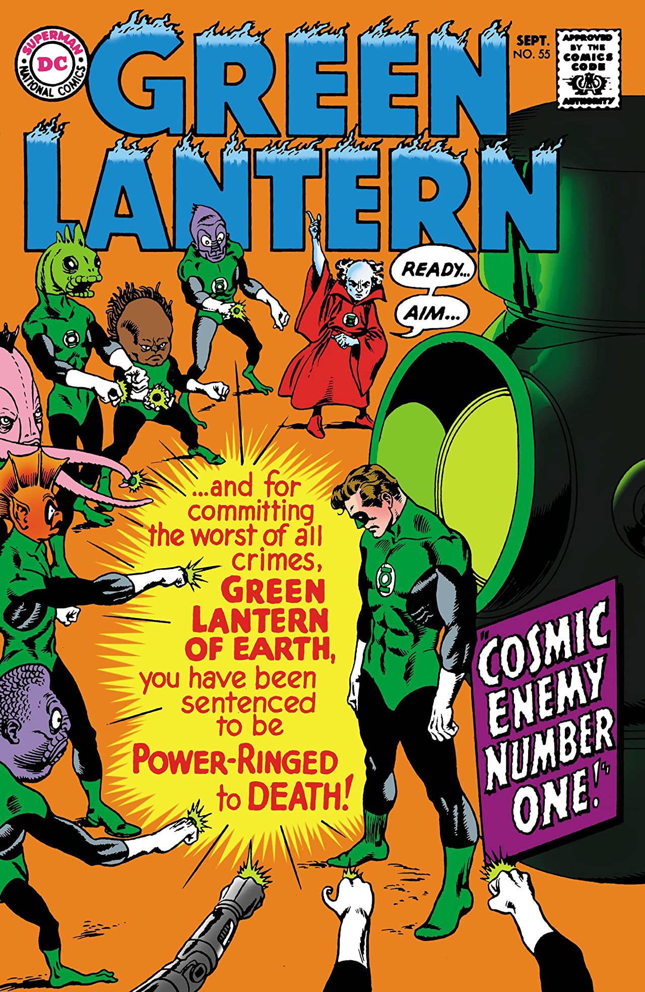 Green Lantern #55 cover
