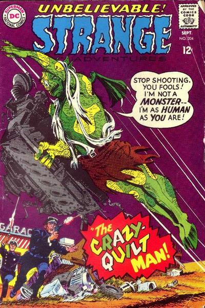 Strange Adventures #204 cover