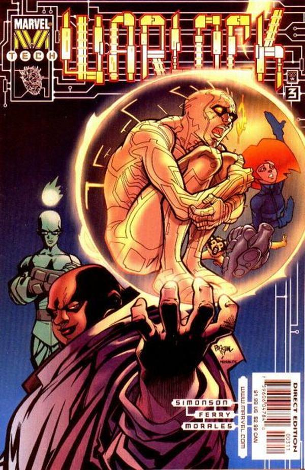 Warlock #3 cover