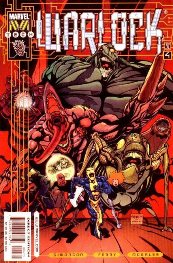 Warlock #4 cover