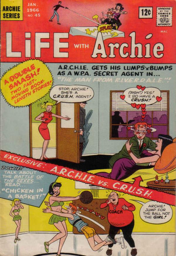 Life with Archie #45 cover