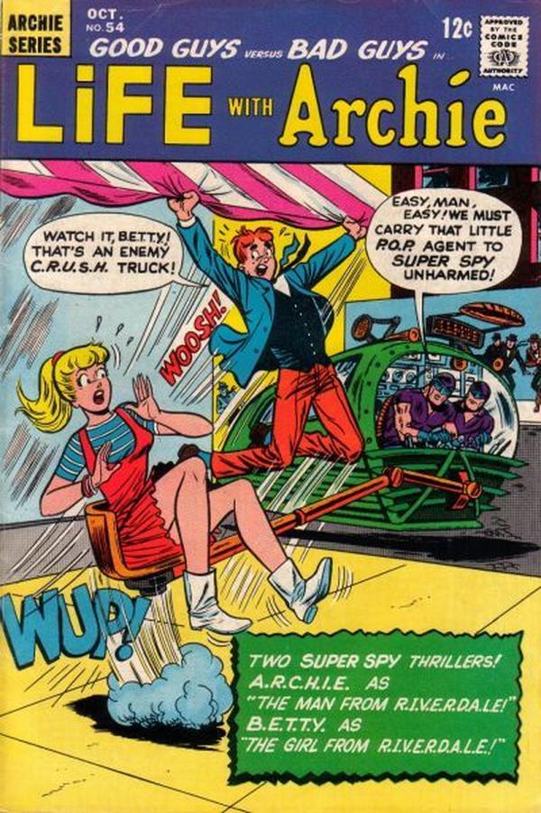 Life with Archie #54 cover