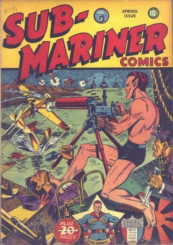 Sub-Mariner Comics #5 cover