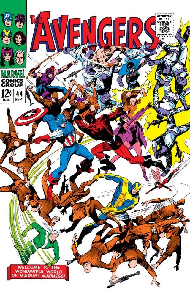 The Avengers #44 cover