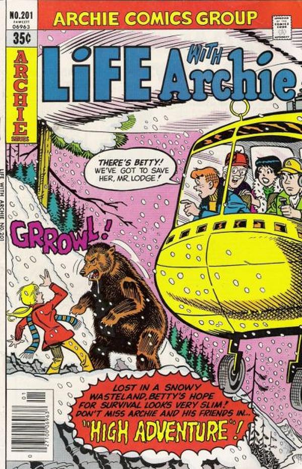 Life with Archie #201 cover