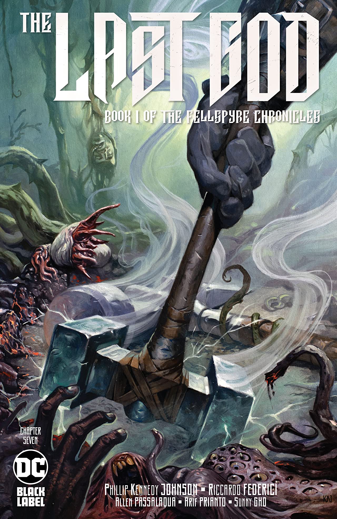 The Last God #7 cover