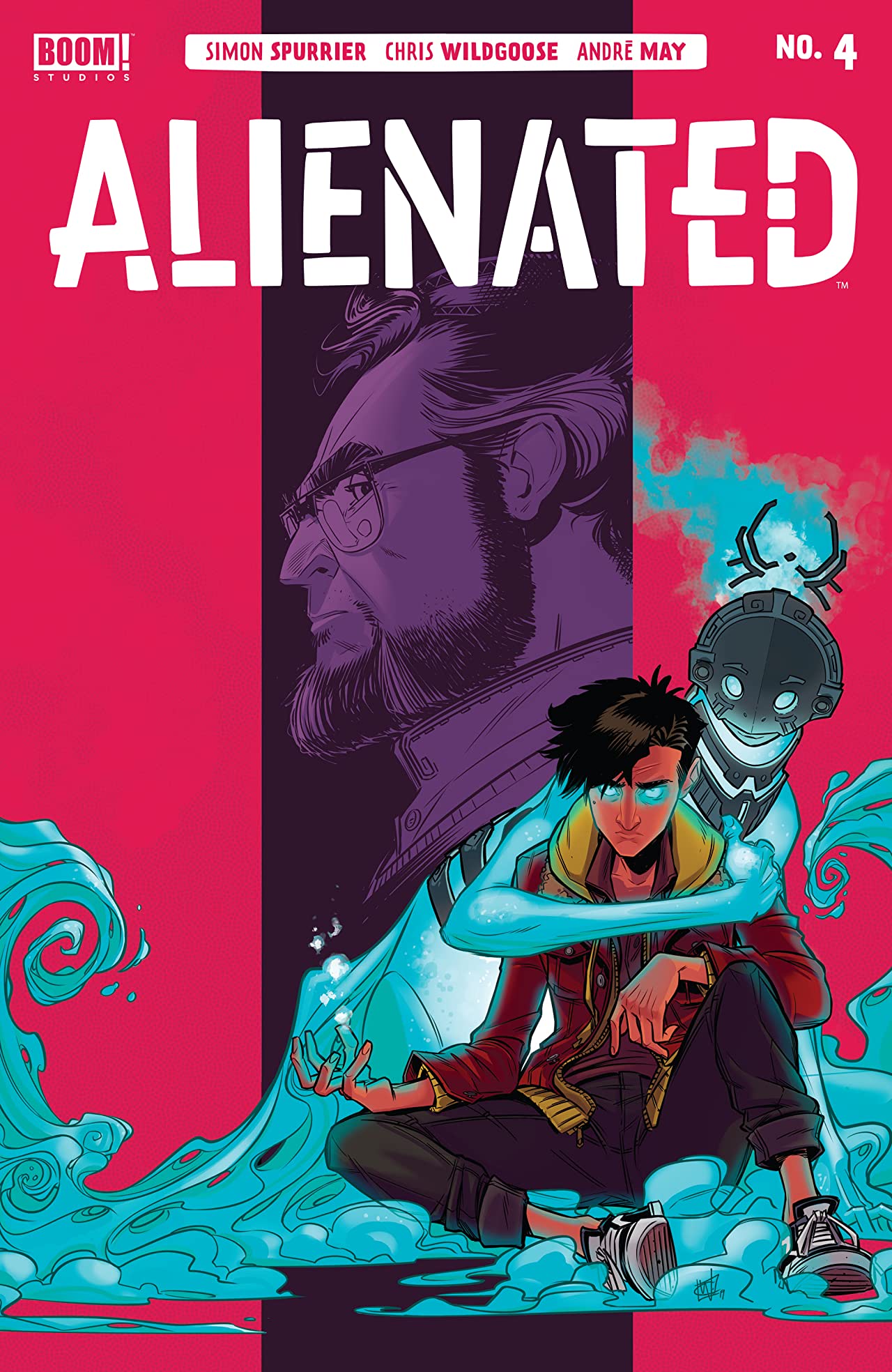 Alienated #4 cover