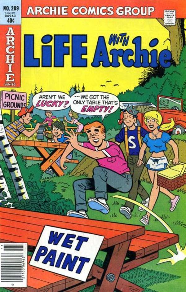Life with Archie #209 cover