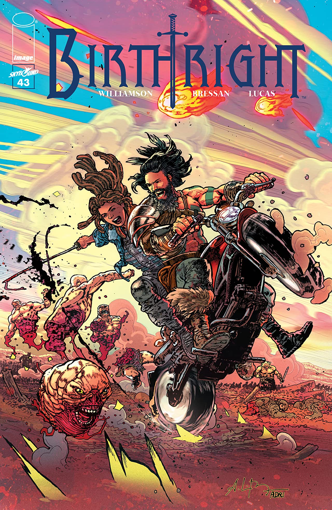 Birthright #43 cover