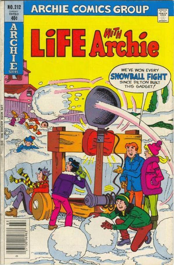 Life with Archie #212 cover