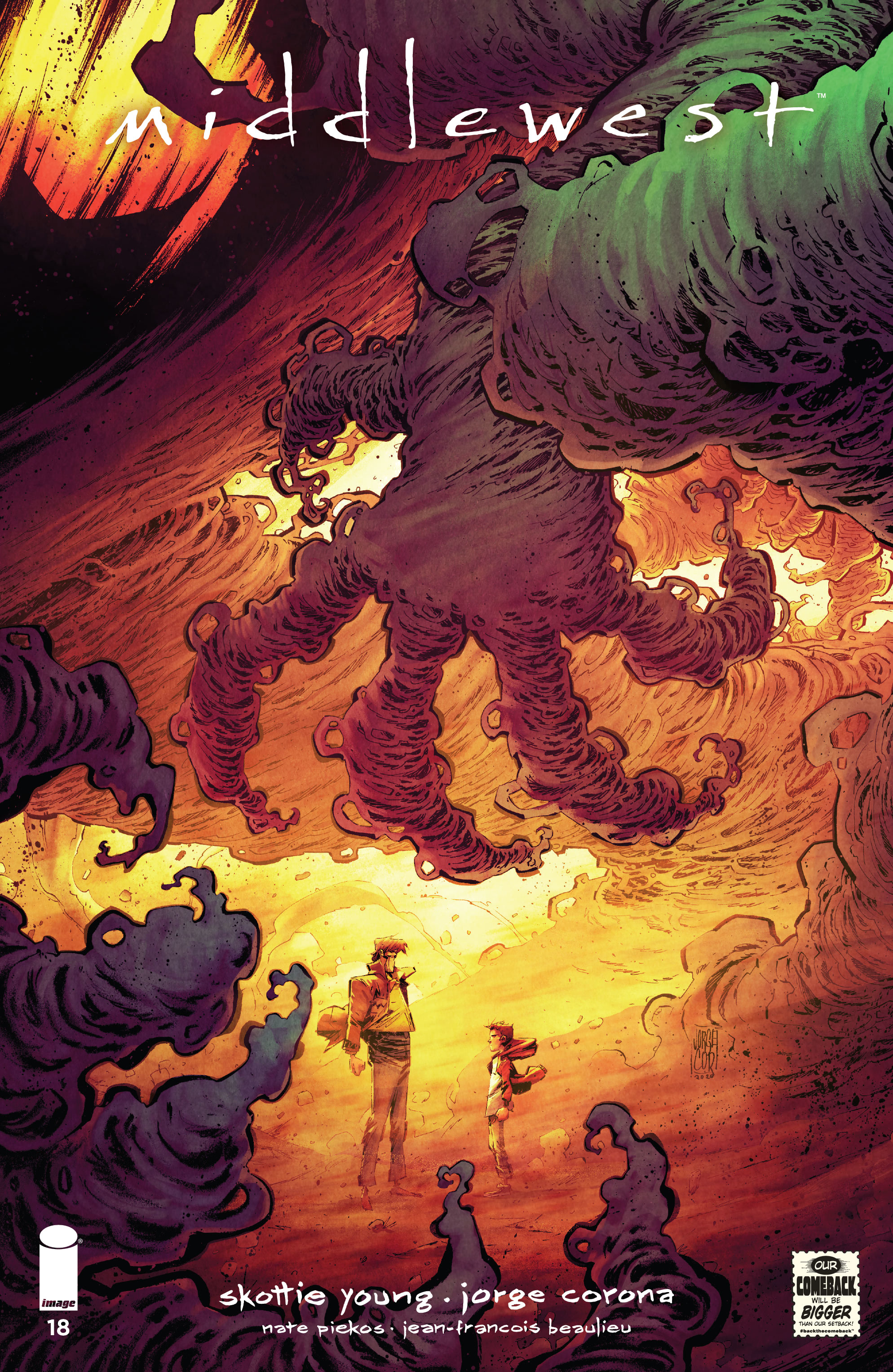 Middlewest #18 cover