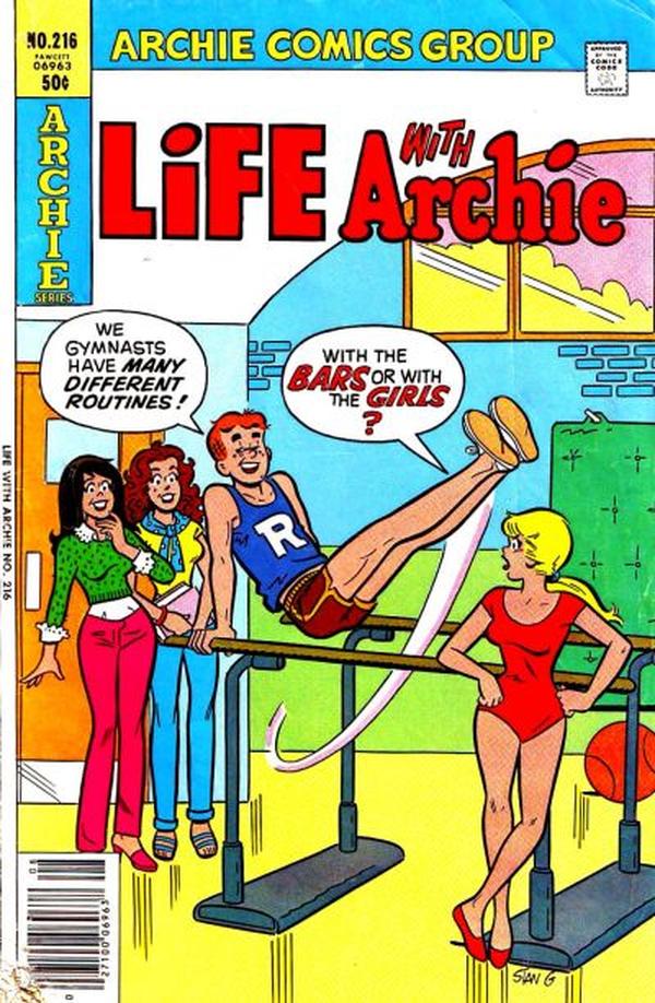 Life with Archie #216 cover