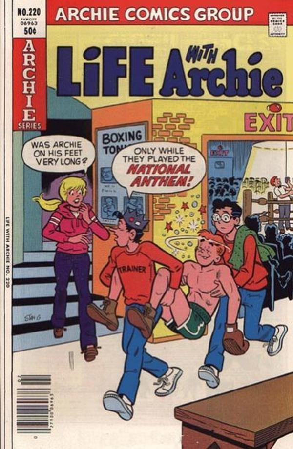 Life with Archie #220 cover